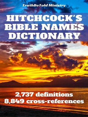 cover image of Hitchcock's Bible Names Dictionary